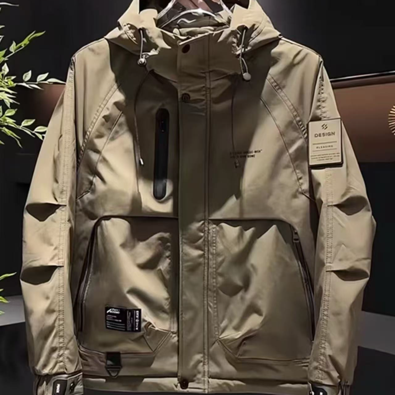 8153-冬季百搭潮牌时尚男女同款保暖加厚加绒羽绒服-G