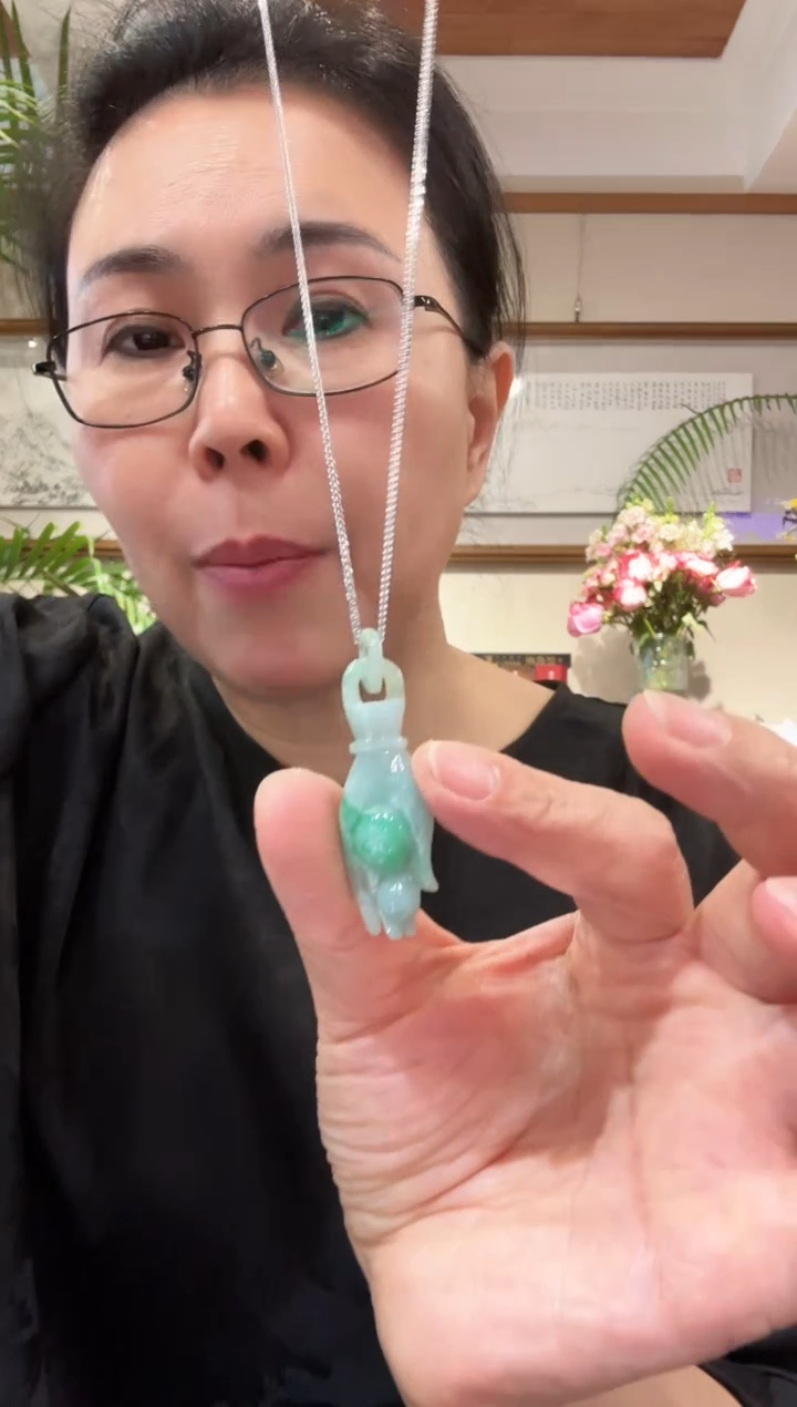 【闪购商品】翡翠颈饰未镶嵌国风