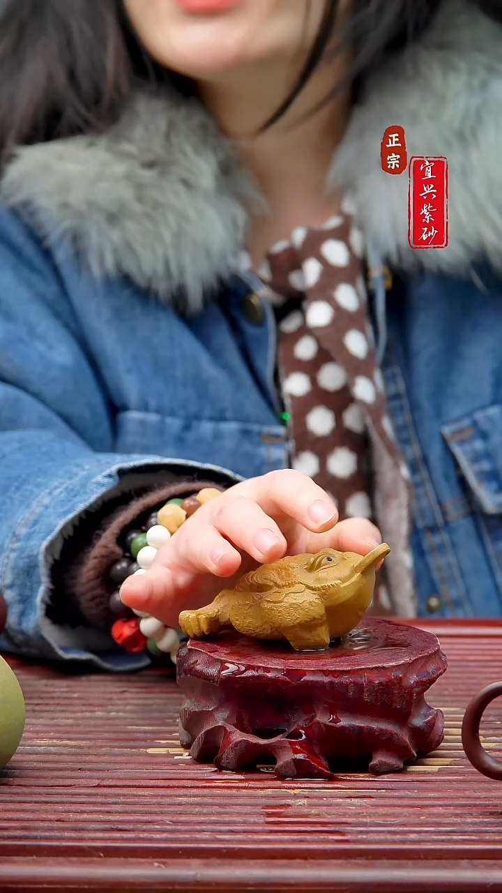 紫砂茶宠宜兴子紫砂摆件