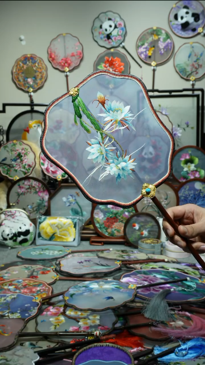 刺绣纯手工苏绣艺术品