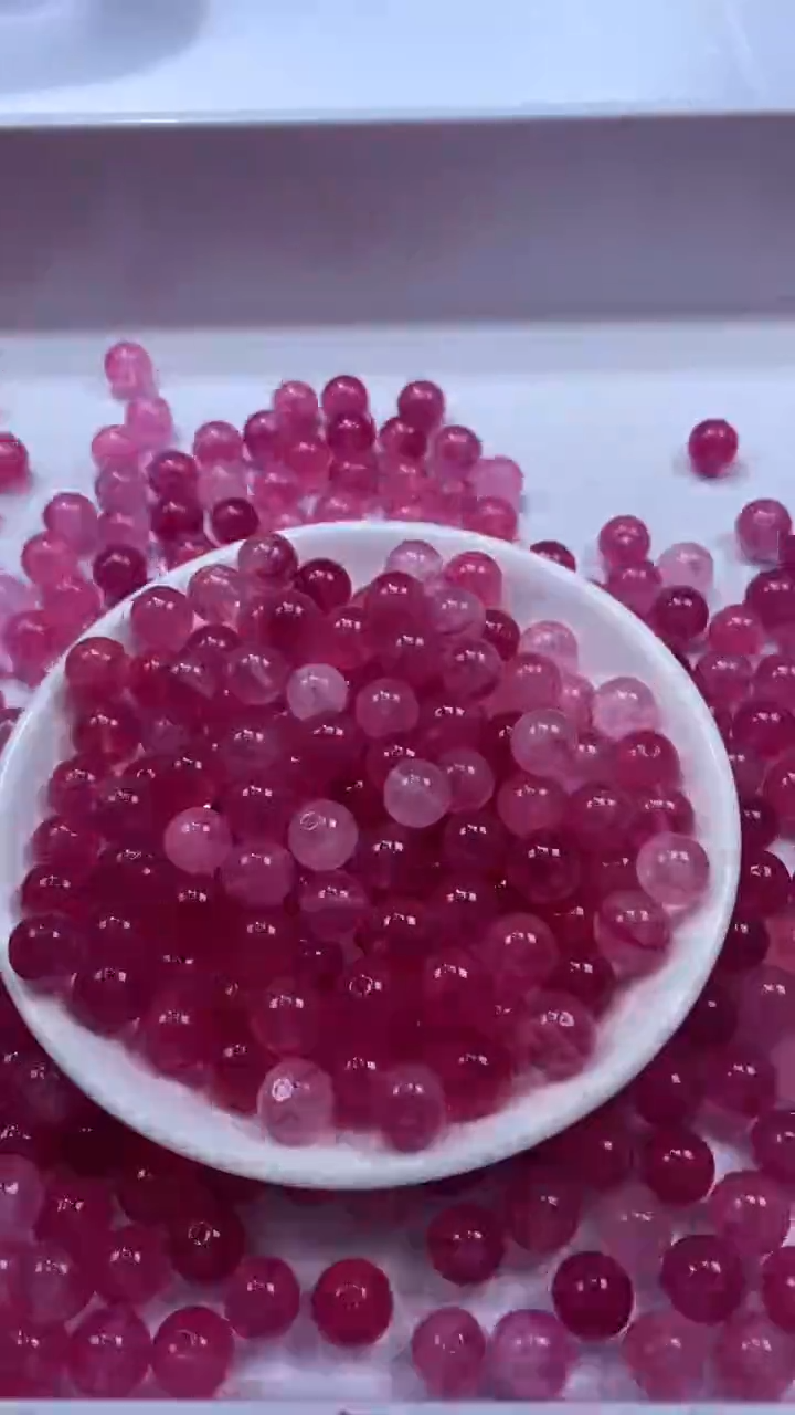 颈饰未镶嵌水晶W3259 粉紫碧玺10mm*10颗