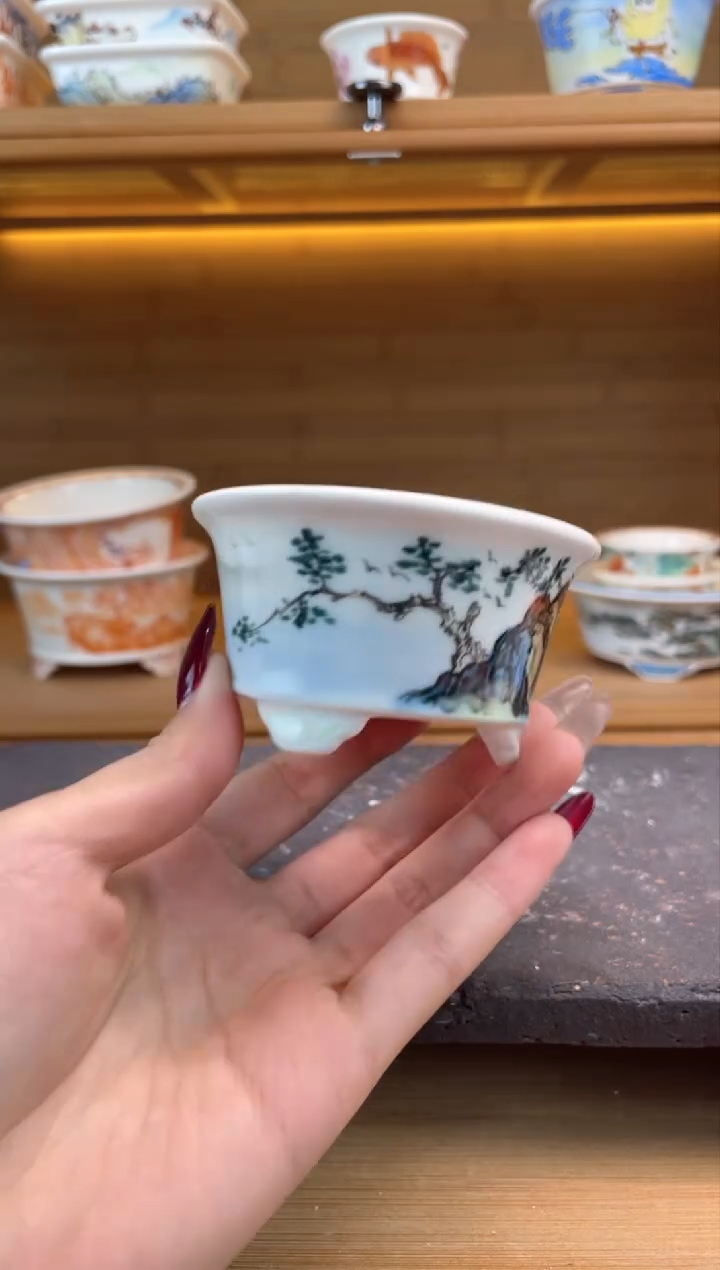 【闪购商品】红陶手绘【03567】6*3