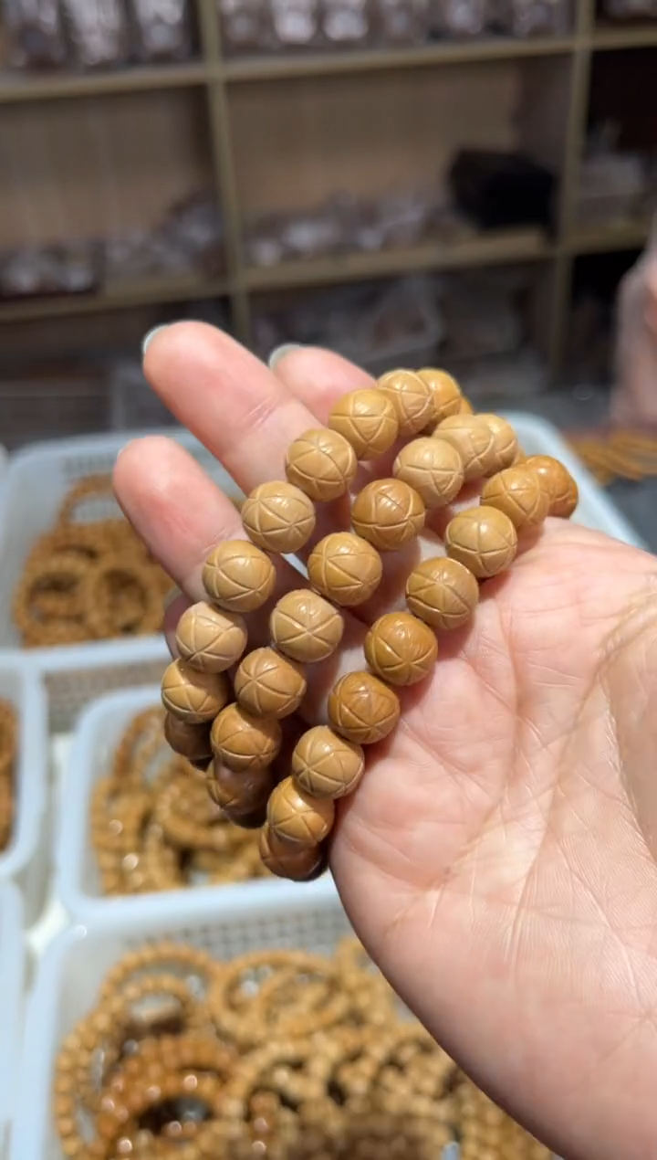 【闪购商品】猴头核桃手串甲骨文微瑕