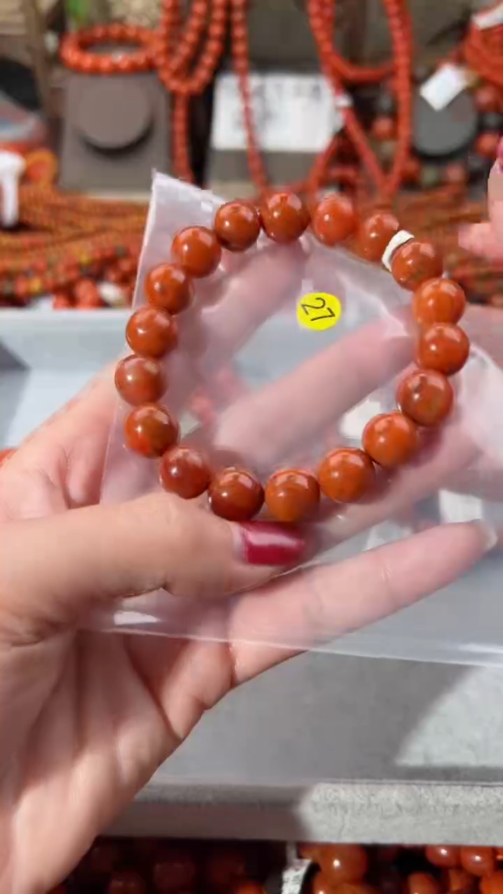 【闪购商品】南红玛瑙手串未镶嵌12