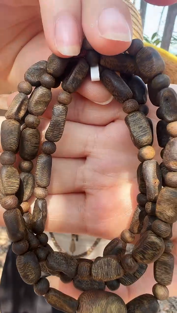 【闪购商品】沉香手串奇楠沉水土沉多圈瘤疤保25克发一条收藏级
