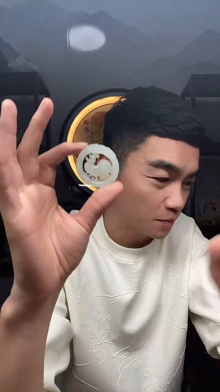 未镶嵌蛇纹石玉鱼缸石挂件