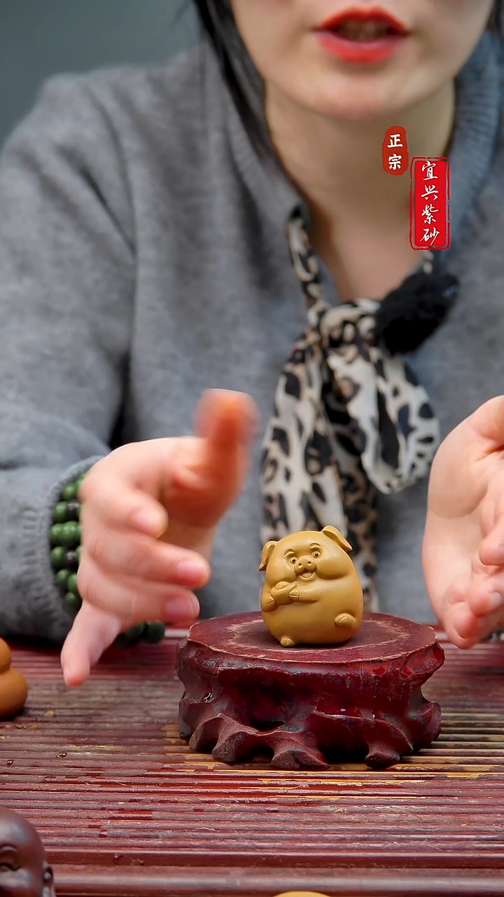 紫砂宜兴紫砂摆件