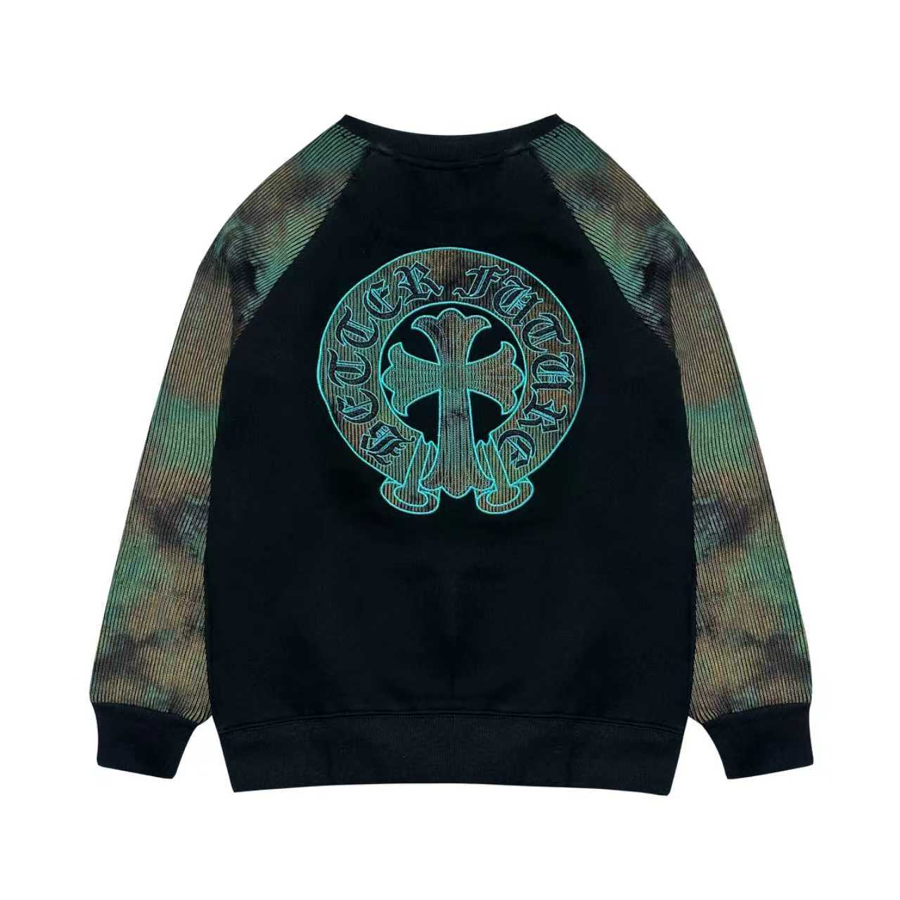 11号链接-克家拼色圆领卫衣-BK0002