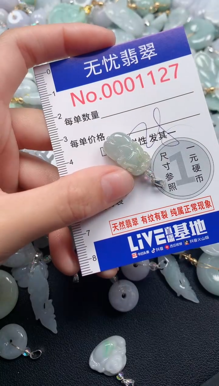 颈饰未镶嵌翡翠1127