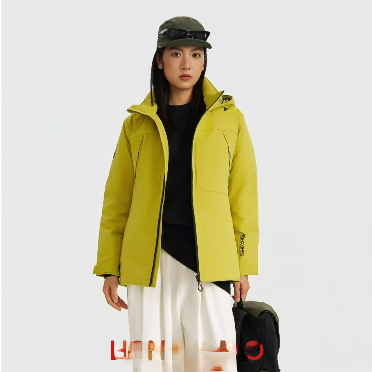 WO女款连帽羽绒服51161