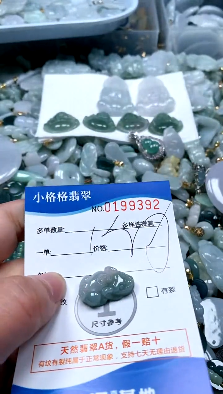【闪购商品】翡翠颈饰未镶嵌闪购商品0199392