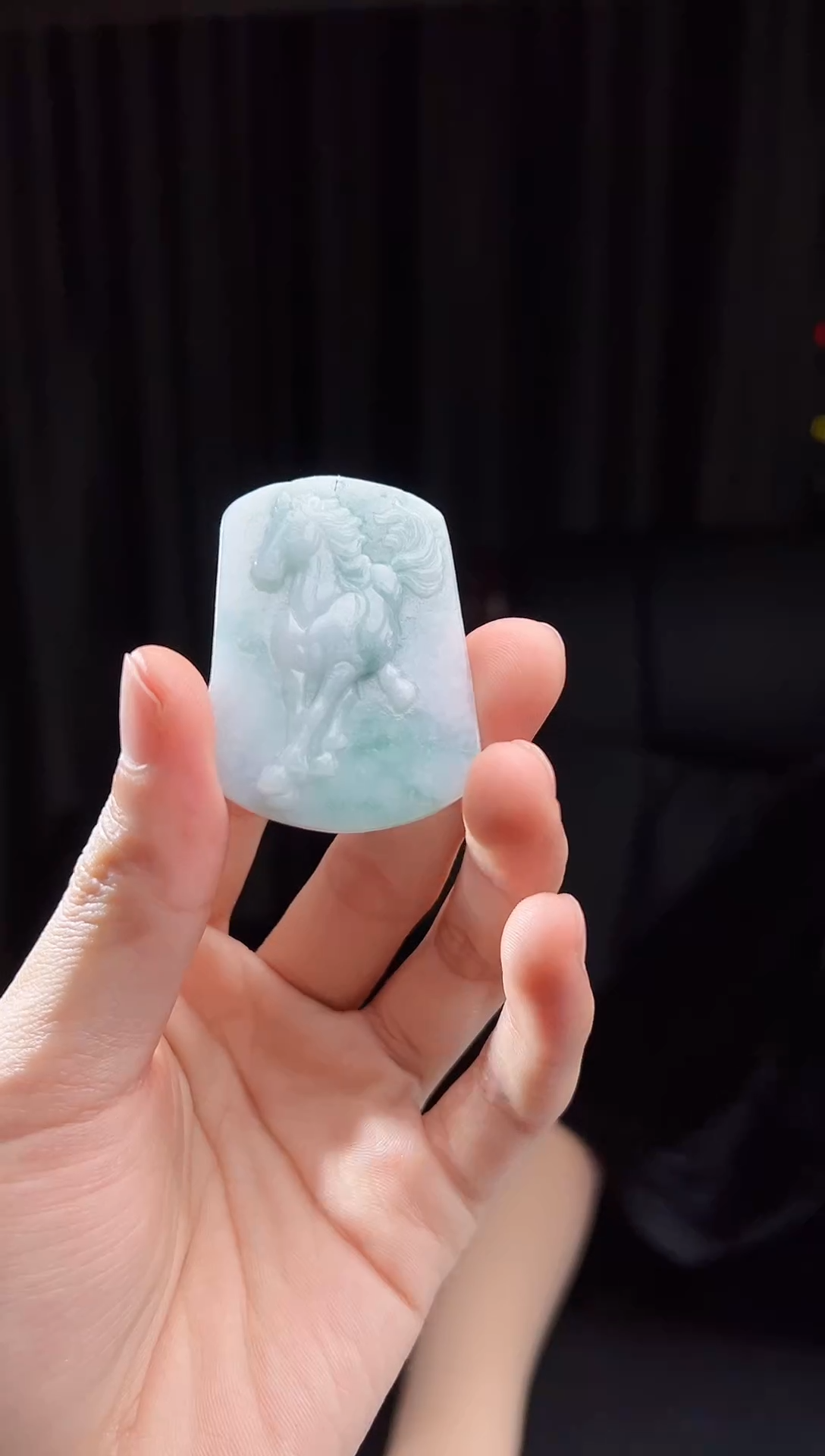 【闪购商品】翡翠颈饰未镶嵌天然翡翠(多样性发)马牌11043