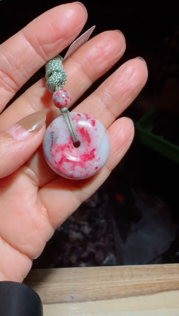 天然辰砂朱砂吊坠93