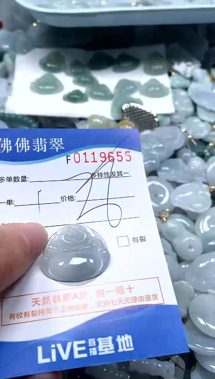 【闪购商品】翡翠颈饰未镶嵌闪购商品0119655