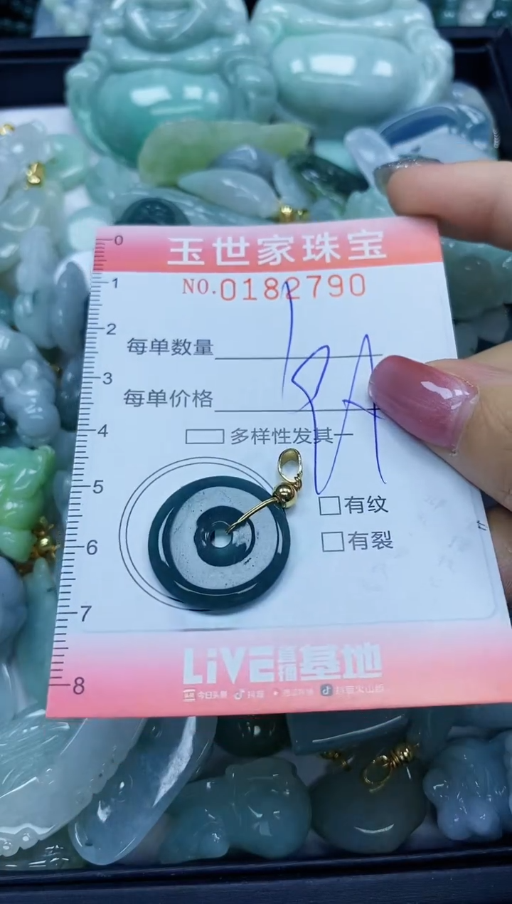 【闪购商品】翡翠颈饰未镶嵌闪购0182790