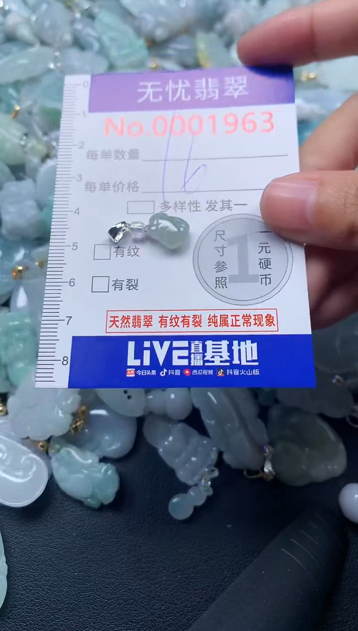 颈饰未镶嵌翡翠1963