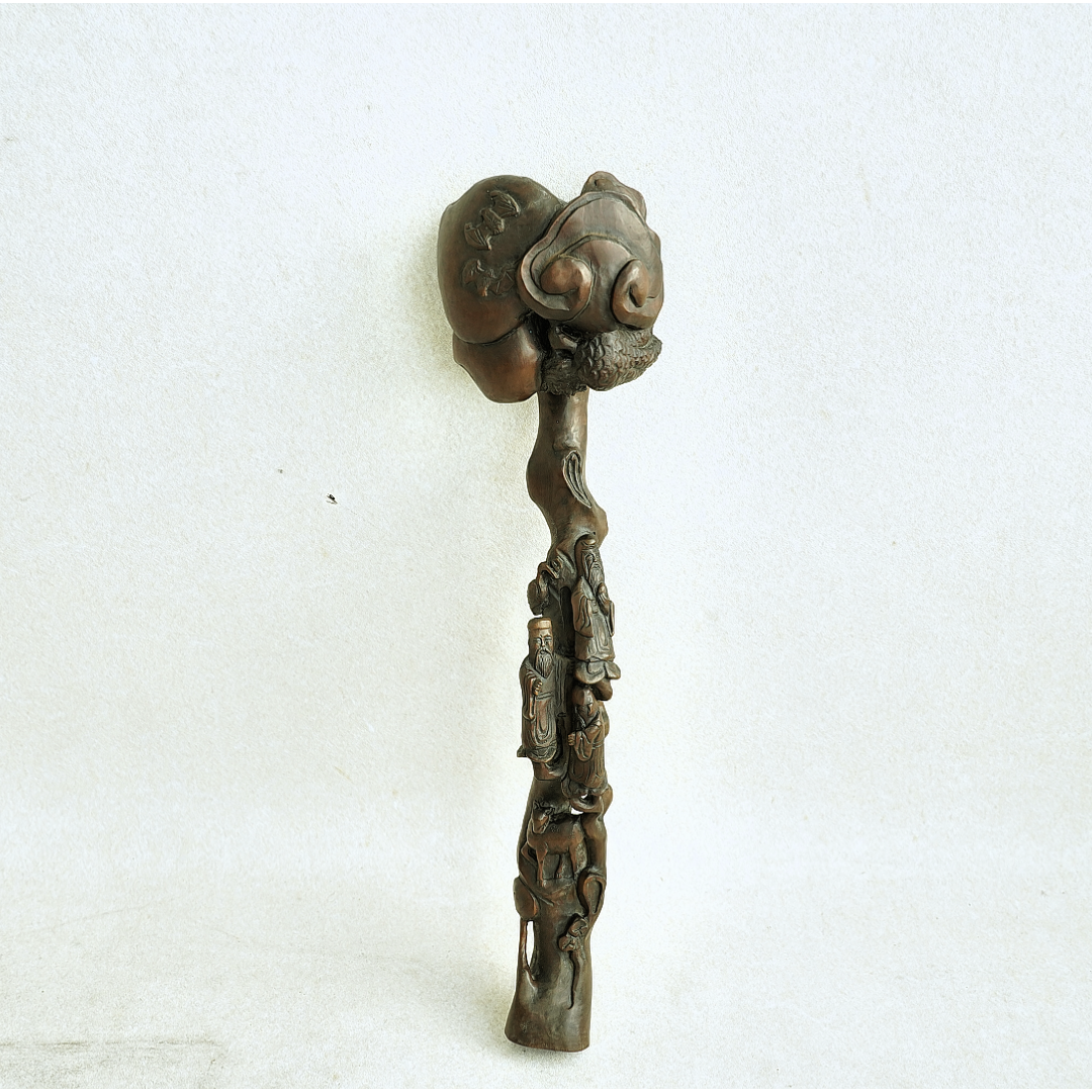 文华开物第198期拍品 8 清代 黄杨木随型如意