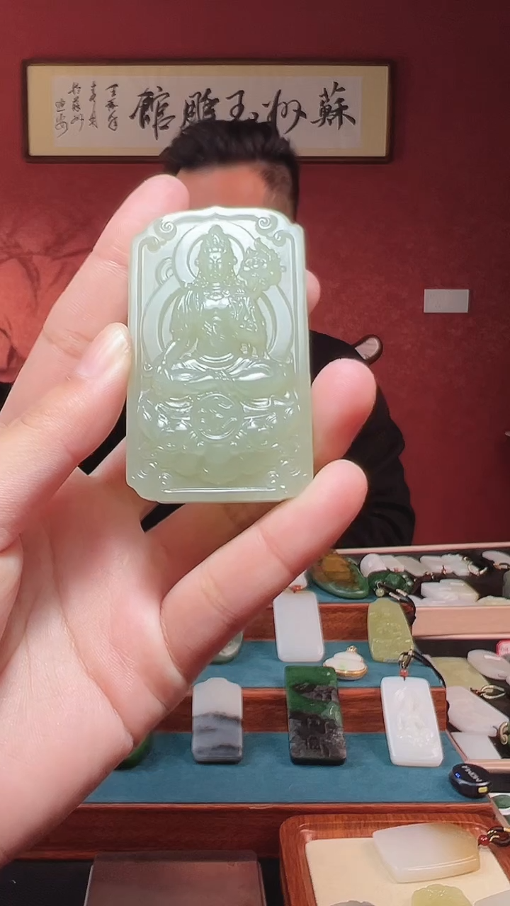 吊坠(不含链)未镶嵌和田玉59