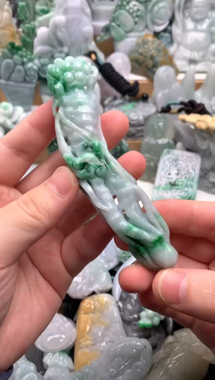 吊坠(不含链)未镶嵌翡翠1