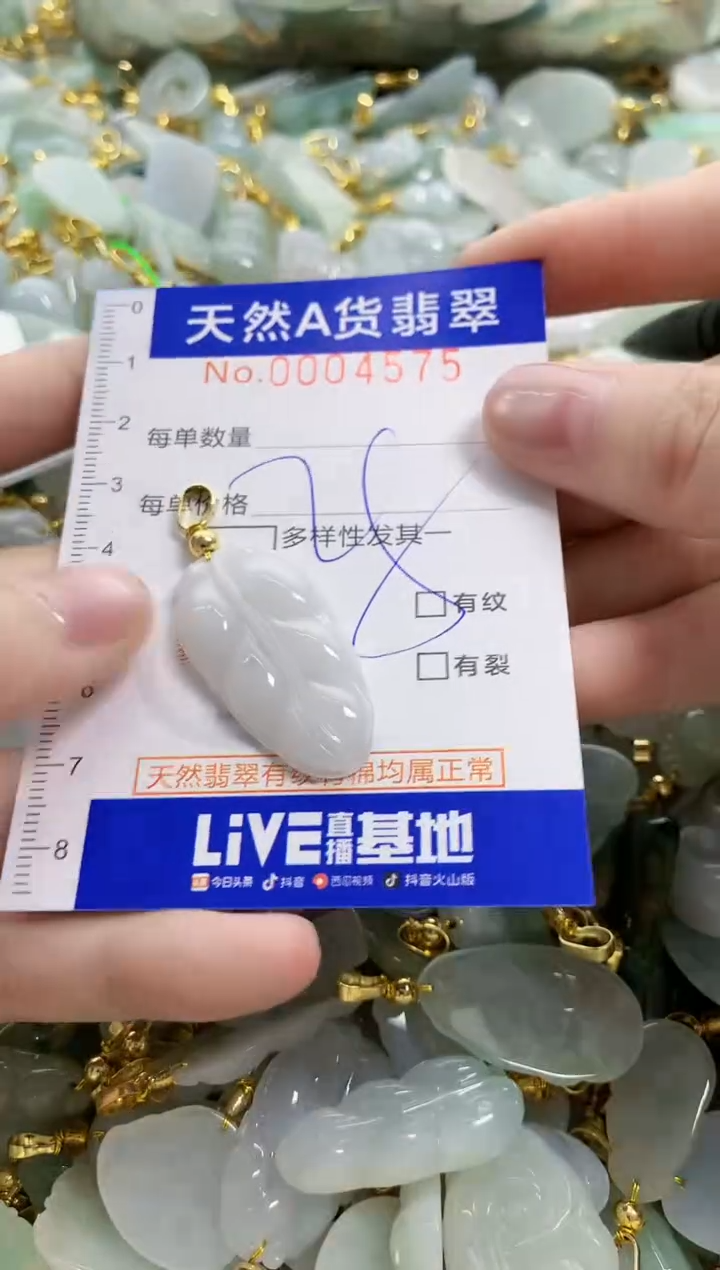 颈饰未镶嵌翡翠天然A货翡翠