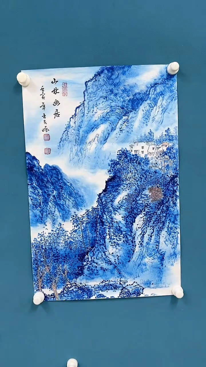 【闪购商品】国画2.15-甄选-王夫怀-四尺三开89