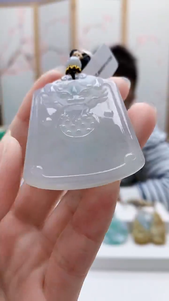 未镶嵌定制翡翠5175ry-毛货挂件158