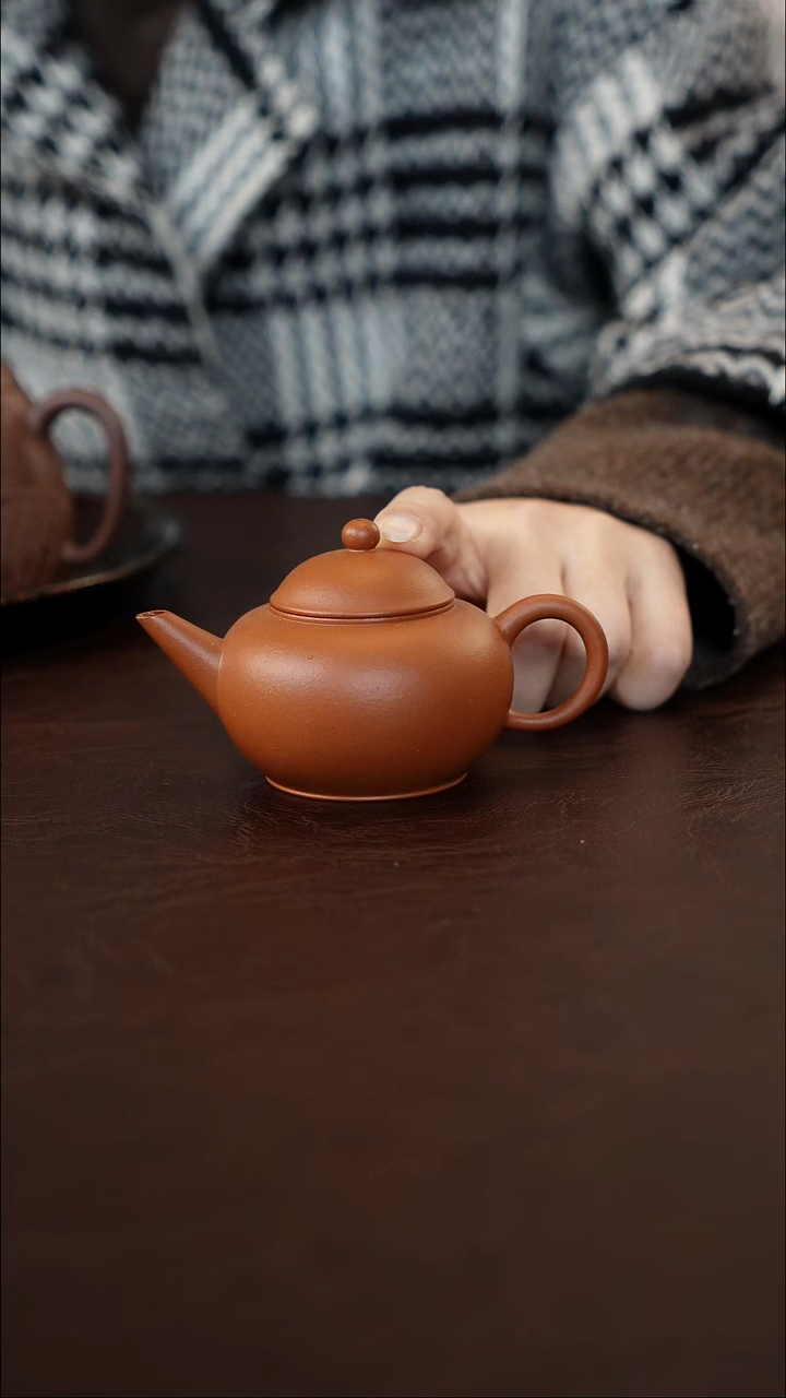 茶壶紫砂朱泥水平
