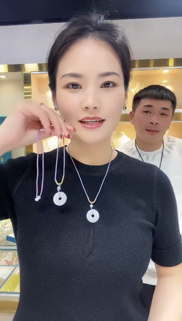 【闪购商品】和田玉颈饰未镶嵌HTC 和田玉平安扣 YM35-22