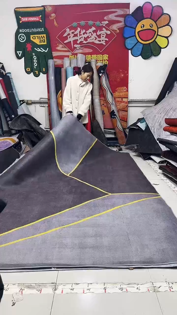 棉麻绒062 200*300瑕疵