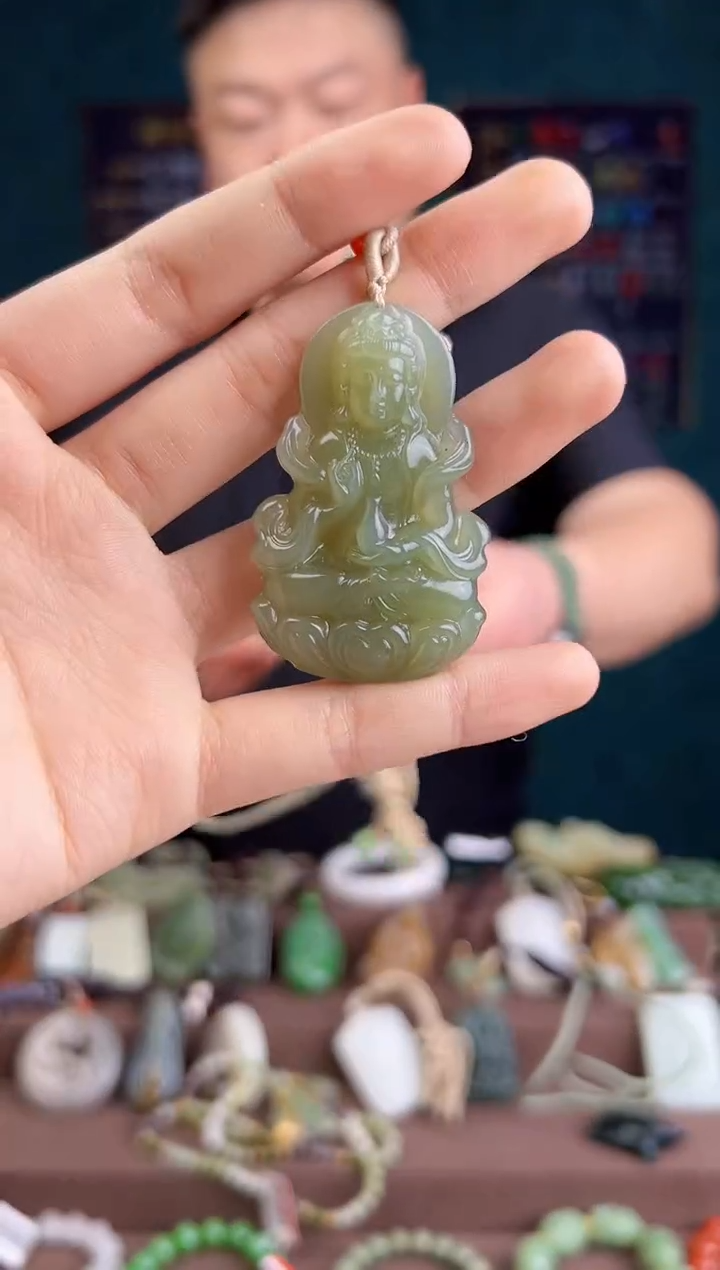 【闪购商品】和田玉颈饰未镶嵌ZZ 拍一发一 多样性发货