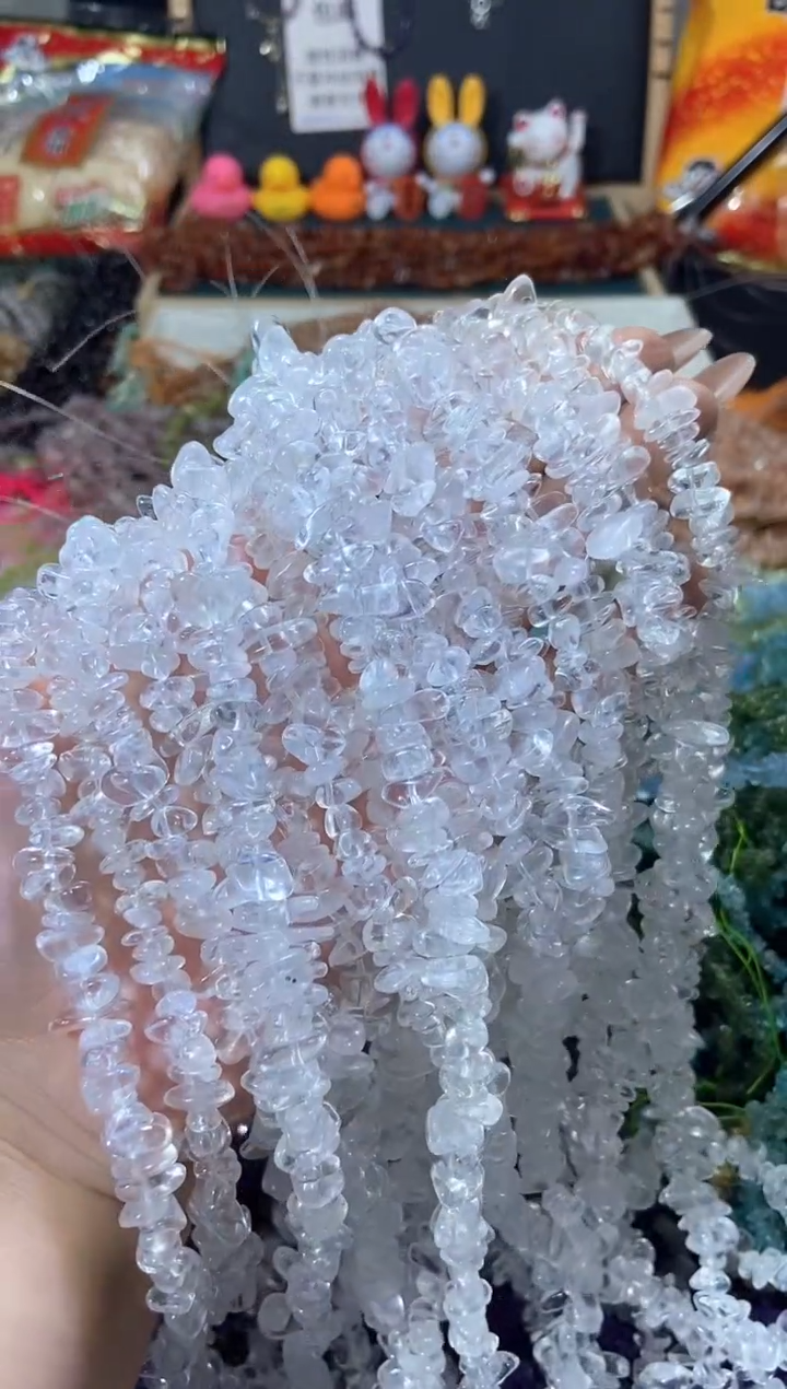 水晶珠宝半成品未镶嵌白水晶