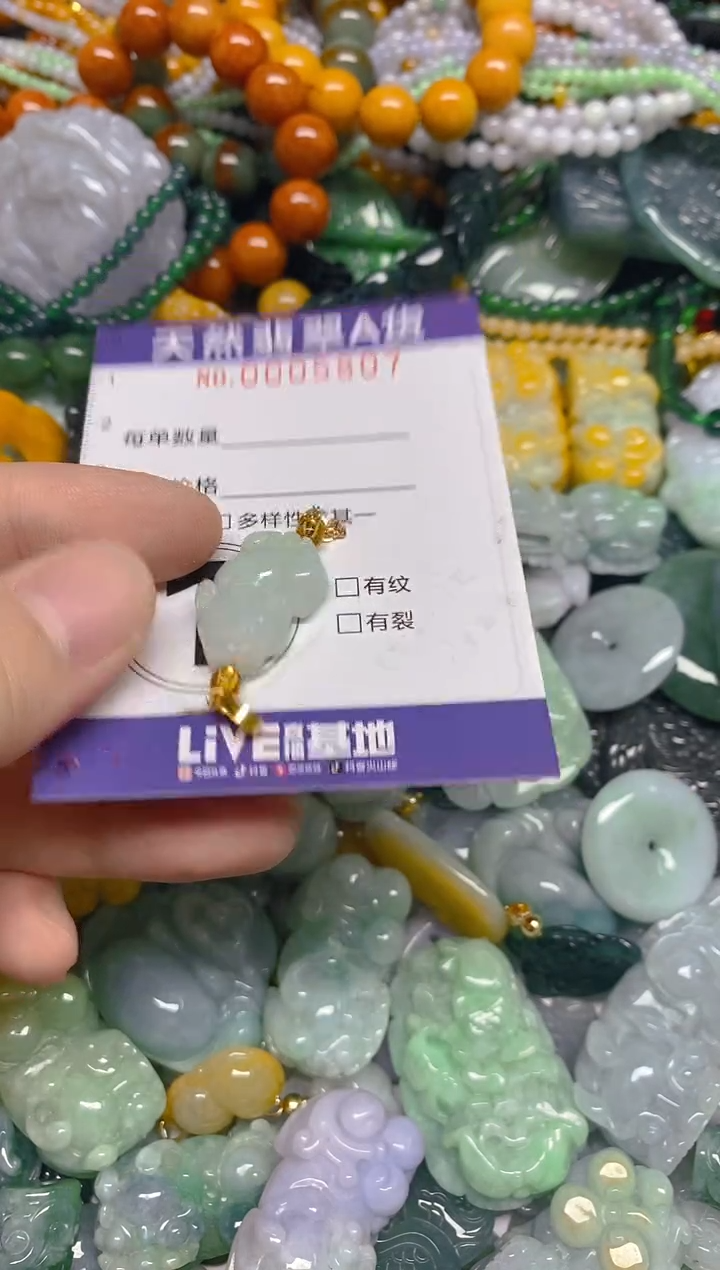 颈饰未镶嵌翡翠0005807