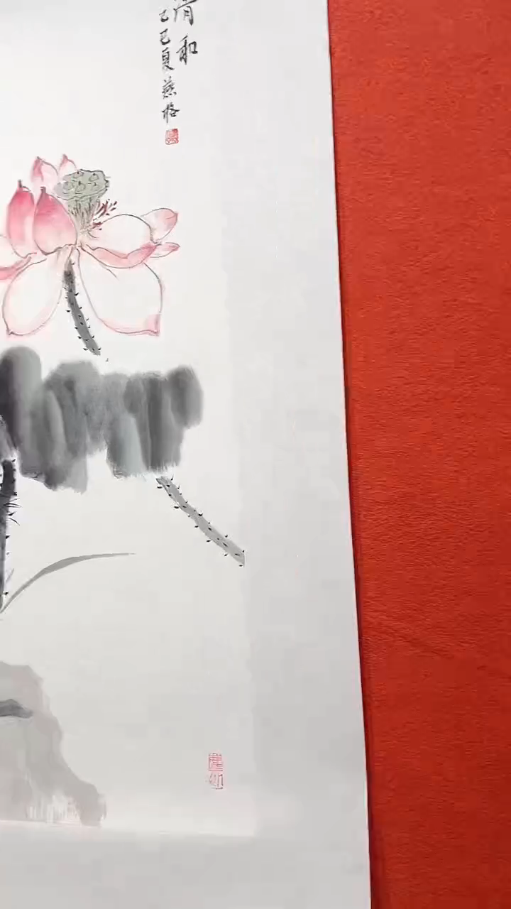 国画秦燕格国画手绘作品Y17