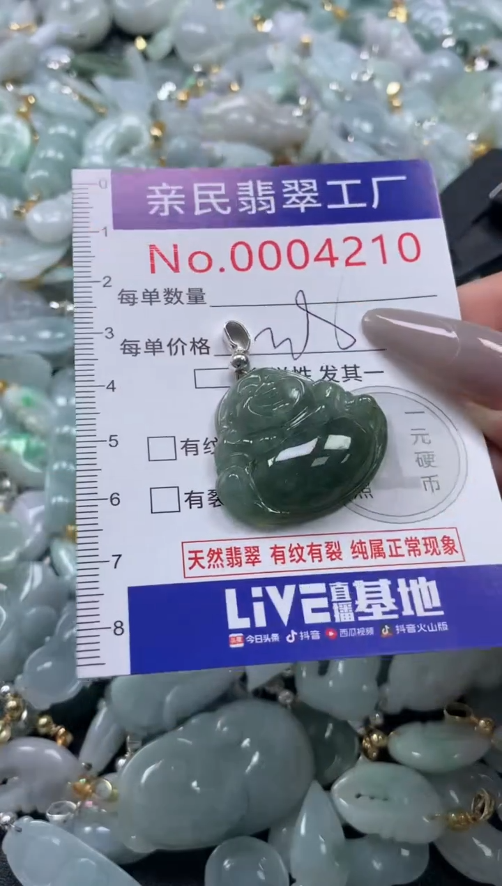 颈饰未镶嵌翡翠4210