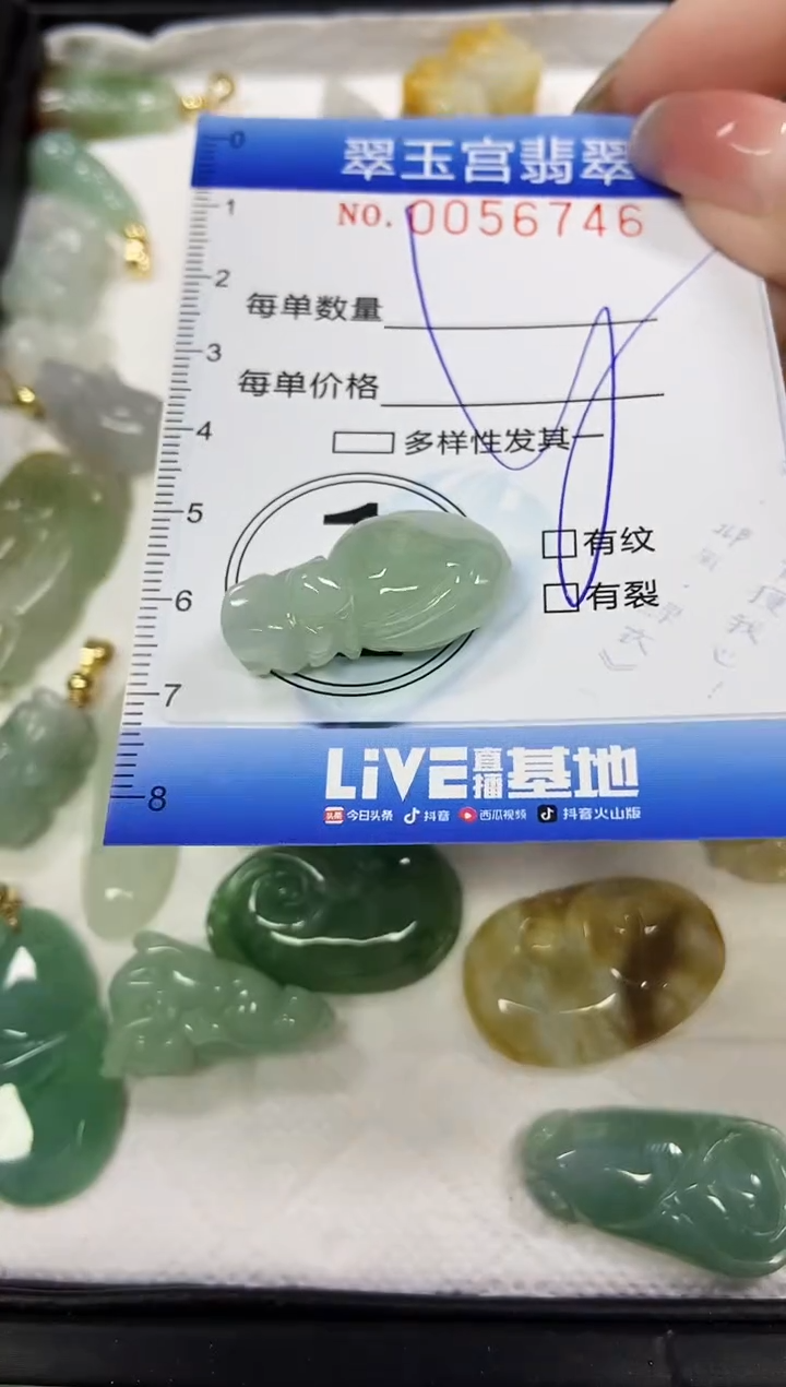 【闪购商品】翡翠颈饰未镶嵌闪购商品0056746