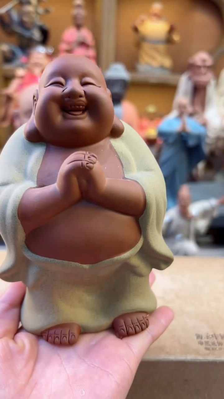 【闪购商品】紫砂茶宠器闵茶宠摆件