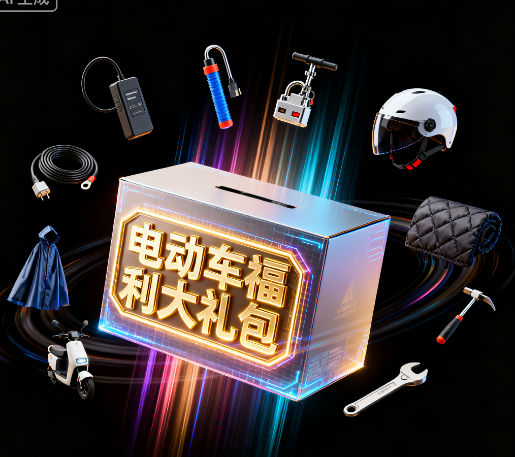 骑行豪华大礼包套餐{未拍电动三轮车产品请勿购买}