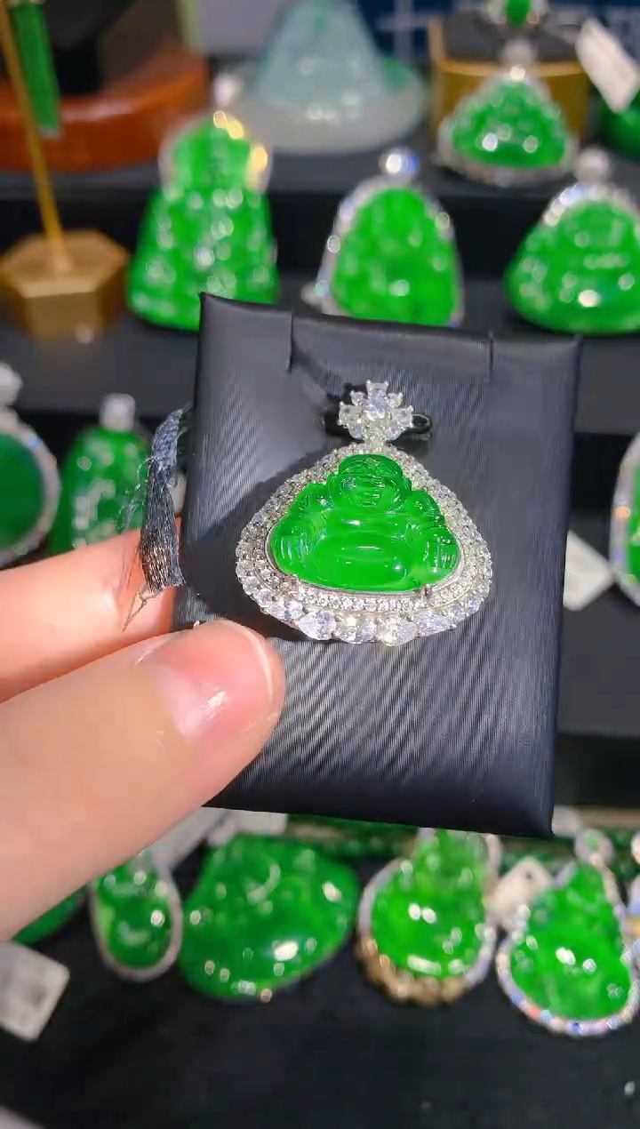 【闪购商品】翡翠颈饰银S925镶嵌23一季