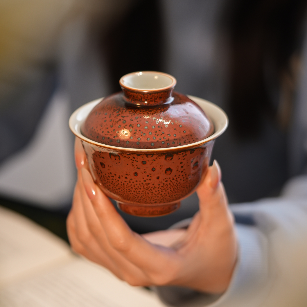 畅怀堂 枣皮红牡丹120ml压手杯60ml