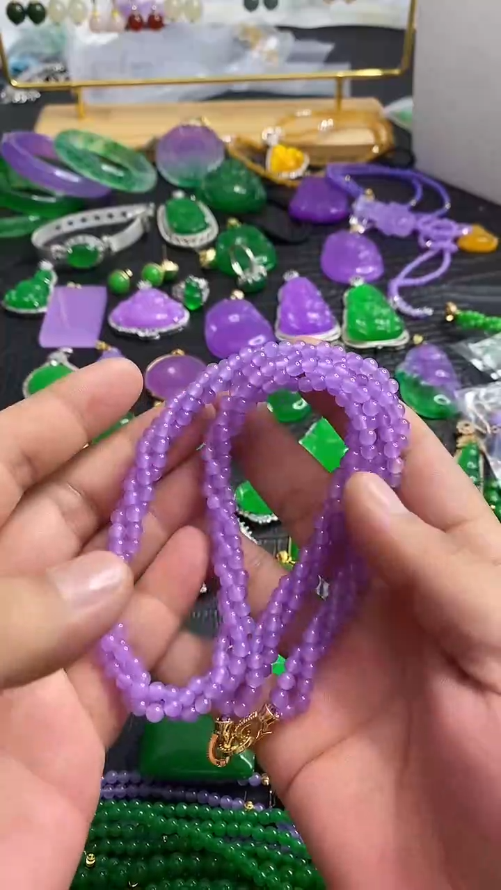 颈饰未镶嵌翡翠S019