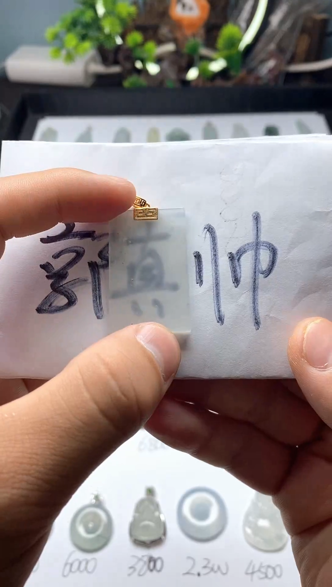 【闪购商品】翡翠颈饰18K金镶嵌44/无事牌