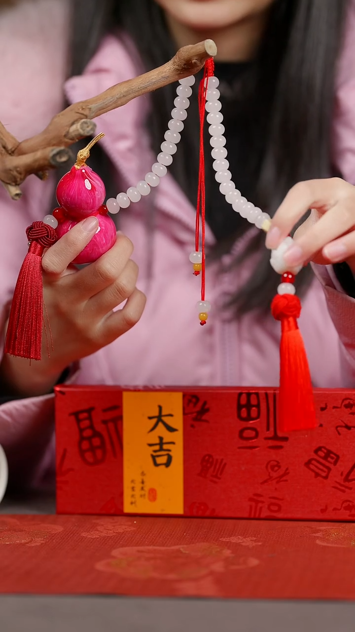 【闪购商品】88号葫芦摆件车挂手持