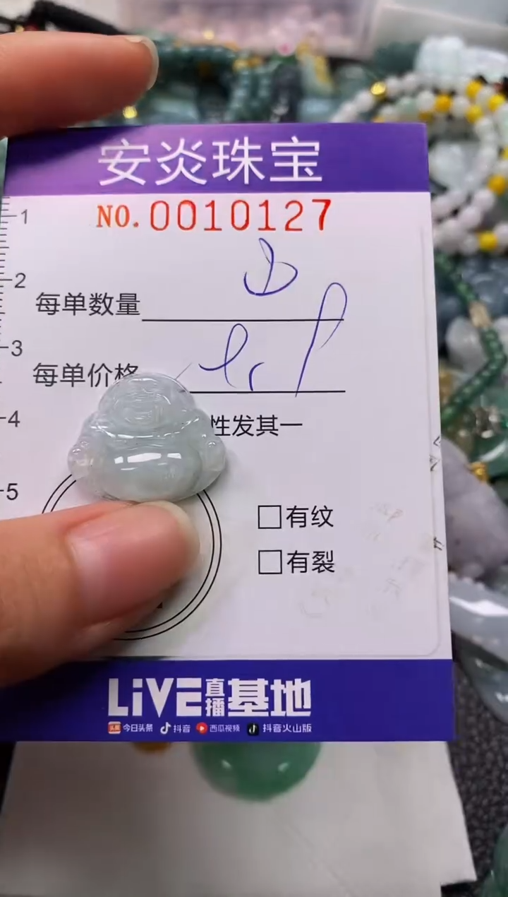 颈饰未镶嵌翡翠闪购0010126多样性发其一