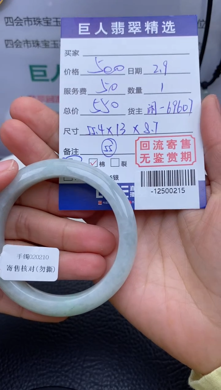 【闪购商品】翡翠颈饰未镶嵌手镯多人-12500215