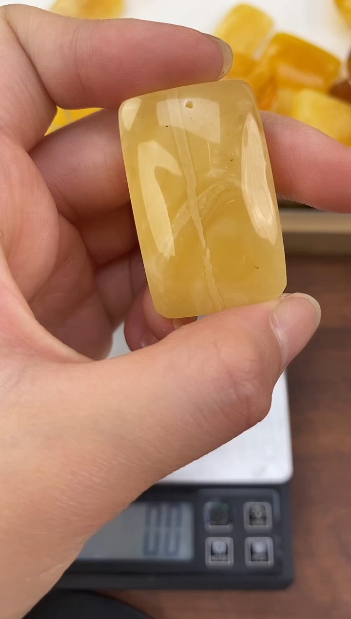 裸石琥珀未镶嵌天然琥珀蜜蜡