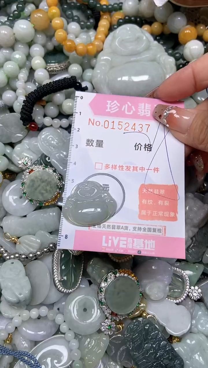 【闪购商品】翡翠颈饰未镶嵌闪购链接0152437