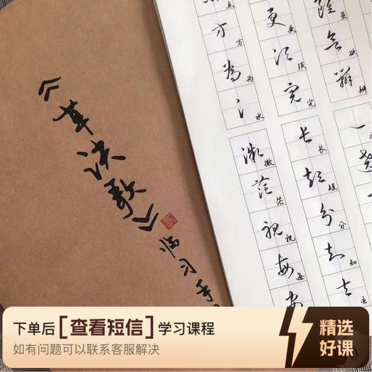 视频王羲之《草诀歌》➕草书字符，赠教材（留意短信解锁课程）