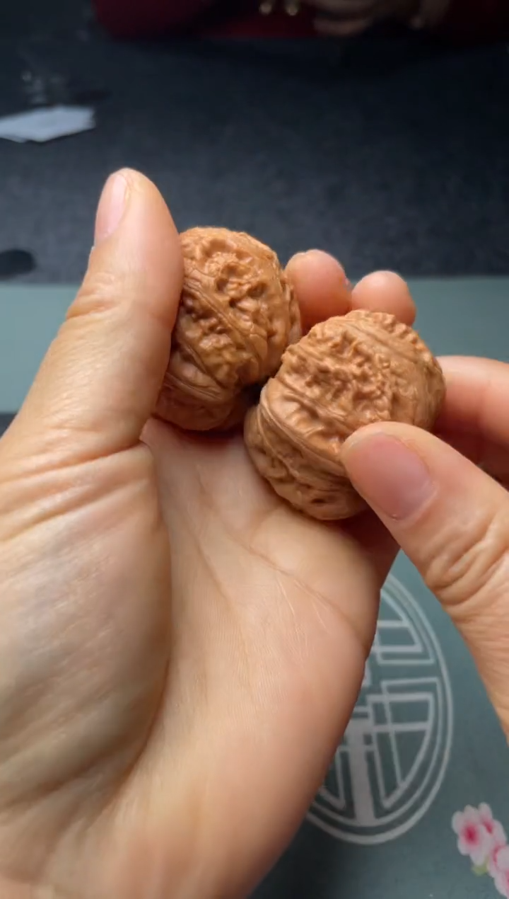 把件文玩核桃w387  元宝 39尺