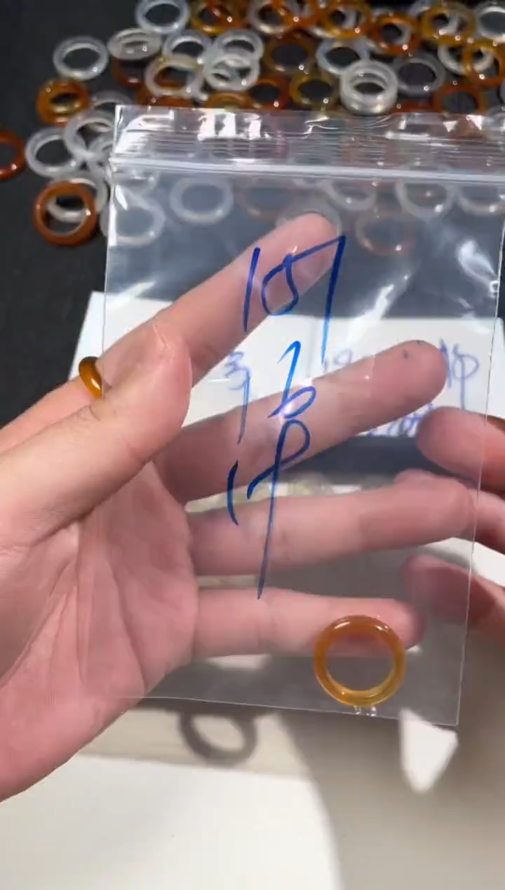 【闪购商品】玛瑙/玉髓戒指未镶嵌151