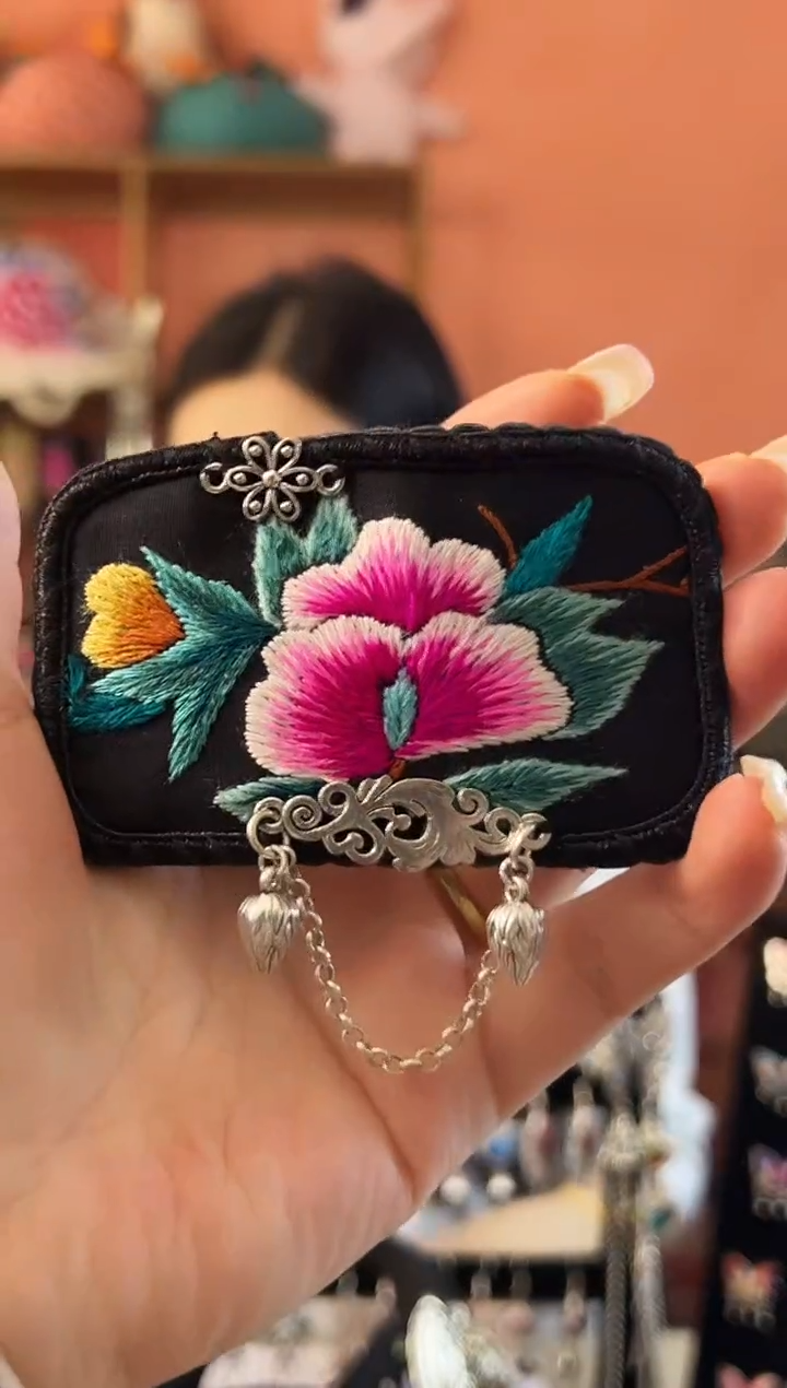 织绣艺枝独绣老绣饰品91